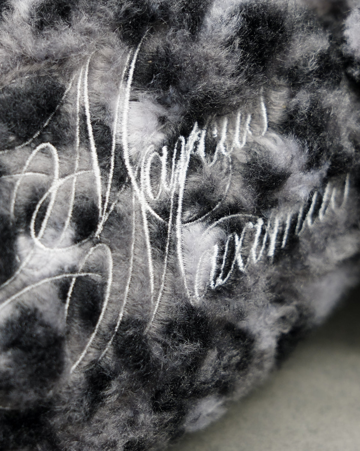 Snow Leopard Fur Slides