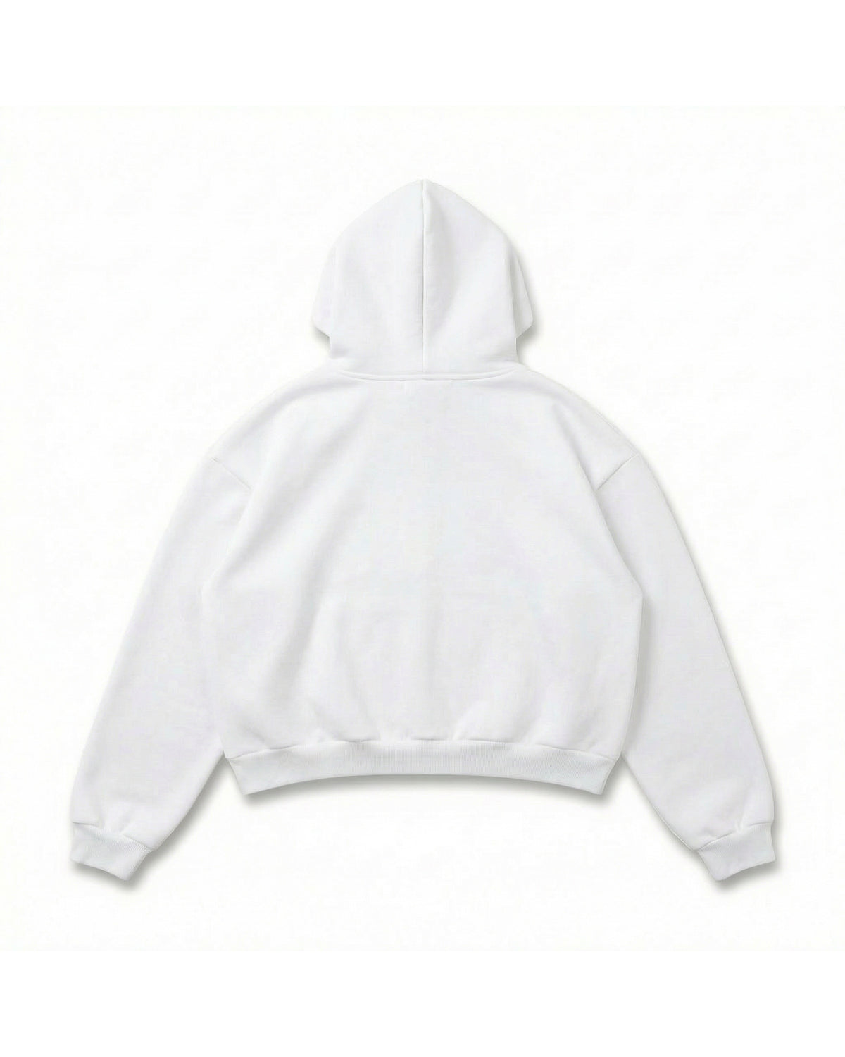 WHITE BUBBLE HOODIE
