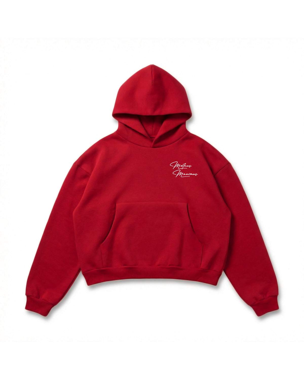RED BUBBLE HOODIE