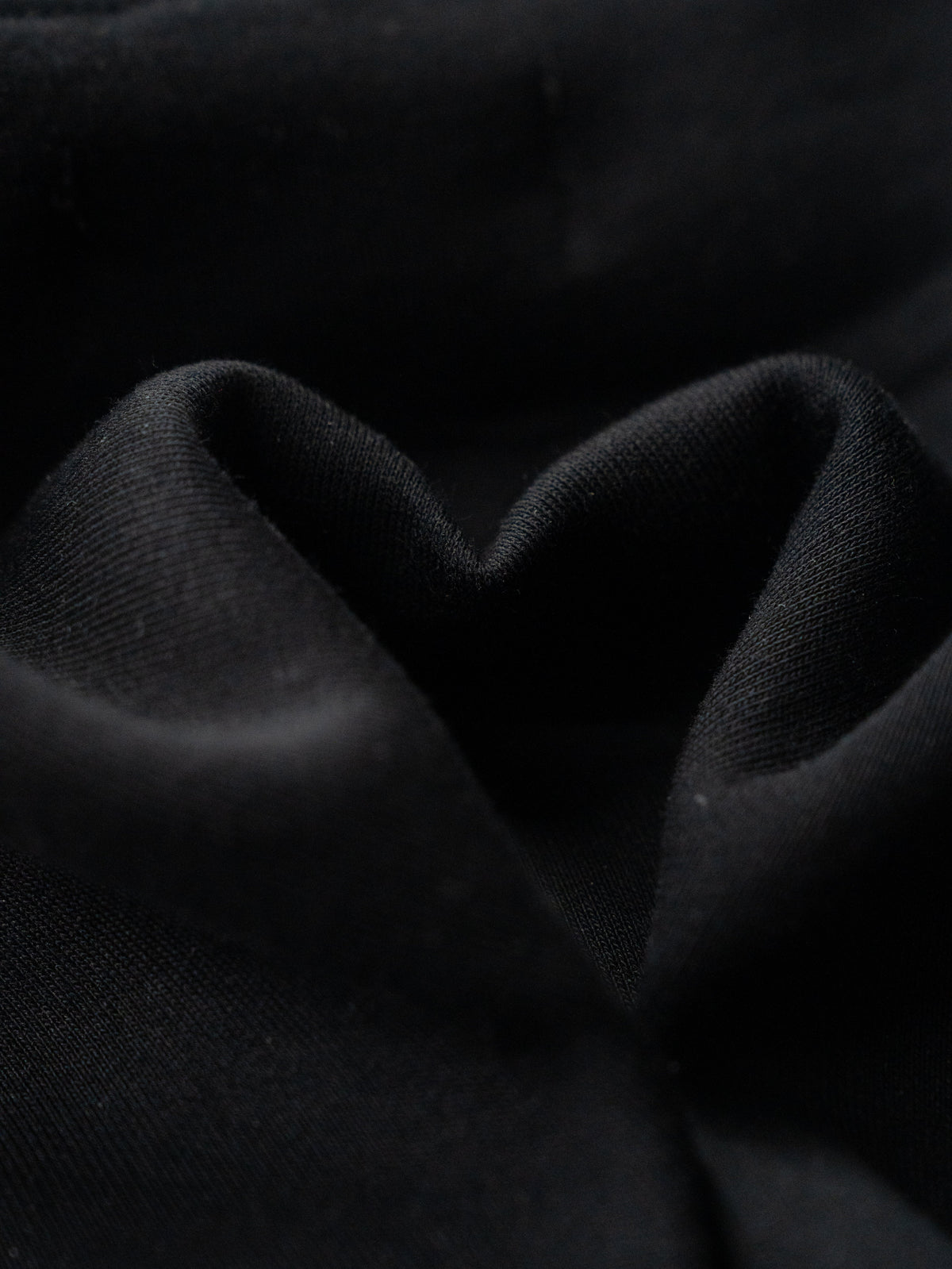 BLACK BUBBLE HOODIE