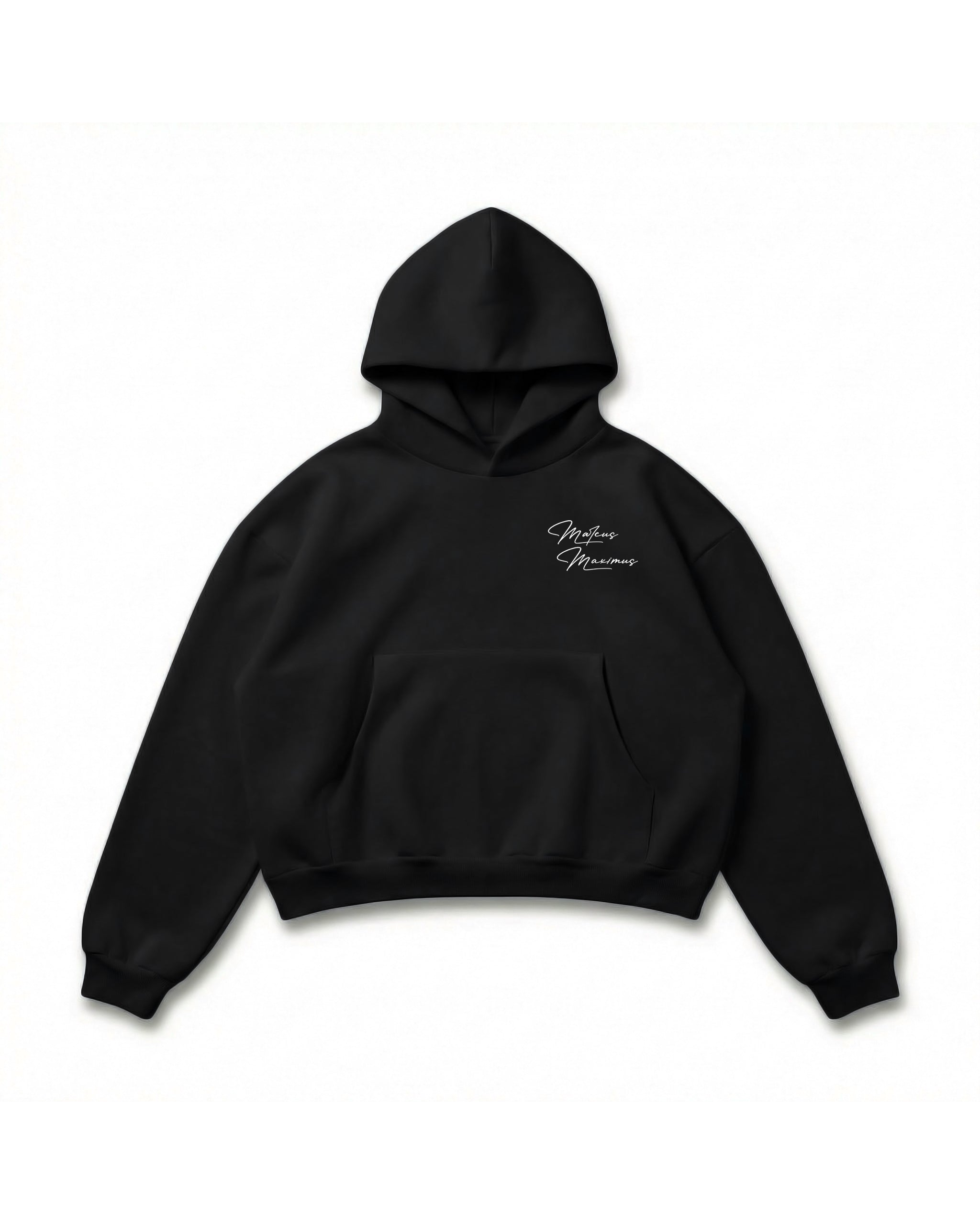 BLACK BUBBLE HOODIE – MARCUS MAXIMUS