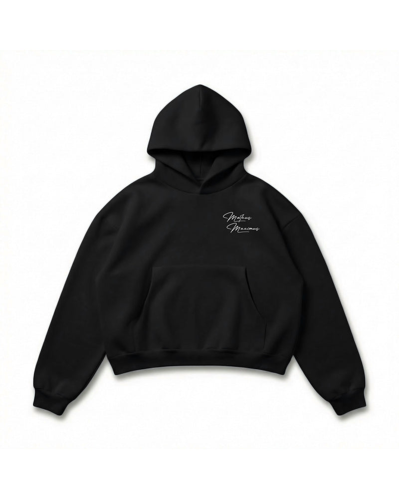 BLACK BUBBLE HOODIE