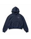 NAVY BUBBLE HOODIE