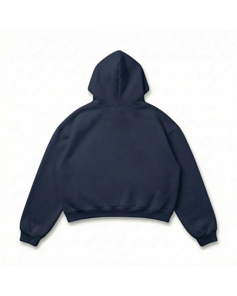 NAVY BUBBLE HOODIE